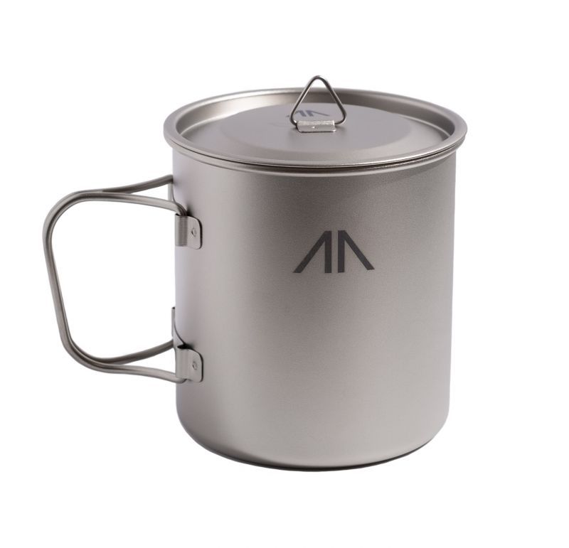 Кружка GORAA Titanium с крышкой 0,6L